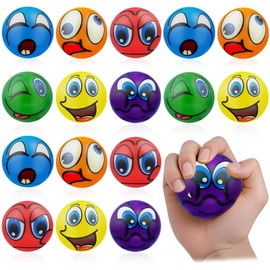 Mini Football, Mini Sports Balls, Mini Football Stress Balls, Foam Balls, Mini Football, Mini Stress Ball Toy, Stress Football Small for Children and Adults (Multicoloured 2)