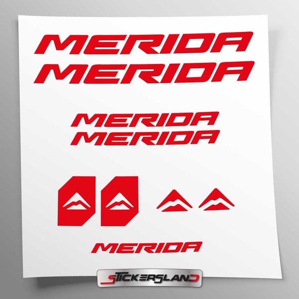 Stickersland® Sticker Set Compatible with Frame Merida New MTB Mountain