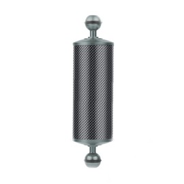 CS PRIORITY Enhanced Dia 60mm Carbon Fiber Float Buoyancy Aquatic Arm 5" 8" Dual Ballhead 1" DSL Camera Tray Underwater Diving Accessories (New 8 inch Grey)