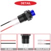 12mm Mini On/Off Switch with Latch 250V 1.5A 125V 3A