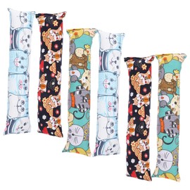 VILLFUL 6pcs Catnip Filled Pillow for Cats Chew Resistant Cat Chewing Unique Design for Indoor Play for Kittens to Clean Teeth and Reduce Anxiety