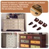 10PCS Drawer Slides Repair Kits Fit for Center Mount Drawer
