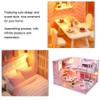 Greensen DIY Miniature House Mini House Model Wooden Dollhouse Miniature