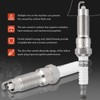 A-Premium Ignition Coils & Spark Plugs Kits Compatible with Ford
