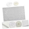 WHAMVOX 1set Mosquito Screen Net Removable Fly Screen Mesh for