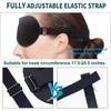 Sleep Mask for Back and Side Sleeper, 100% Block Out
