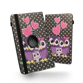 UC-Express Tablet Protective Case - Compatible with All 10-10.1-10.2-10.3-10.4-10.5-10.6-10.8-10.9-11 Inch Devices - 360 Degree Case for Tablets - Ultra Thin Tablet Case - Tablet Case, Colours: Motif