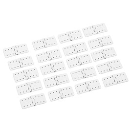 RiToEasysports 40PCS RC Pinned Hinges,Plastic Remote Control Hinges RC Airplane Plane Model Aircraft Parts (Small)