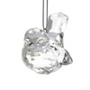 Gisela Graham Crystal Glass Effect Bird Hanging Christmas Decoration