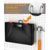 INCLY 24 Pack Heavy Duty Pegboard Hooks, 1/4" Pegboard Drill