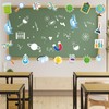 48Pcs Science Cutouts Science Bulletin Board Decorations, Science Lab Accents