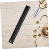 SHINEOFI Precision Metal Craft Ruler Durable Measuring Tool with Scale