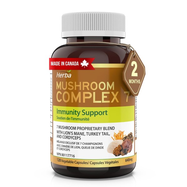Herba Herba Mushroom Complex with Lions Mane Supplement – 7