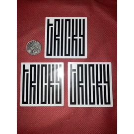 Unbranded Tricky Stickers (3) Skateboard Decals