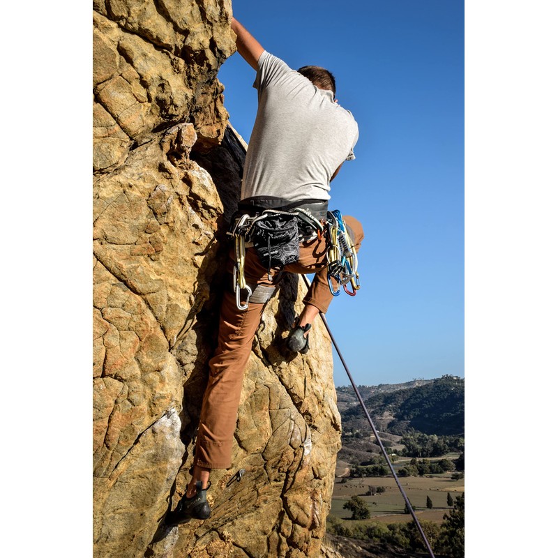 SURVIVOR Chalk Bag - Draw String Closure, 2 Zippered Pockets