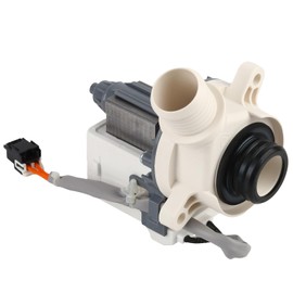 OEM 290D1201G003 WH23X28418 Washer Drain Pump Assembly Compatible with GE Hotpoint, Replaces WH23X24178 WH23X27574 4958182 AP6889136 PS12723115 EAP12723115 290D1201G001 B40-3A01 B30-3A02