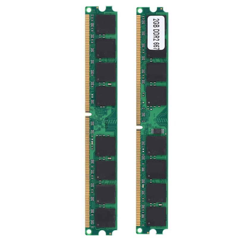 2GB DDR2 667MHz PC2-5300 PC Memory Ram 240Pin Module Board