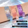 Dark Purple Body Glitter Stick,Sparkly Hair Face Glitter Makeup
