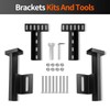 HONYTA Headboard Brackets for Metal Bed Frame Adjustable Base Headboard