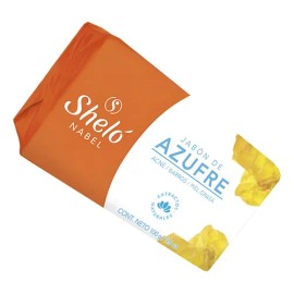 Jabón De Azufre Shelo Nabel 100 G Para Piel Grasa