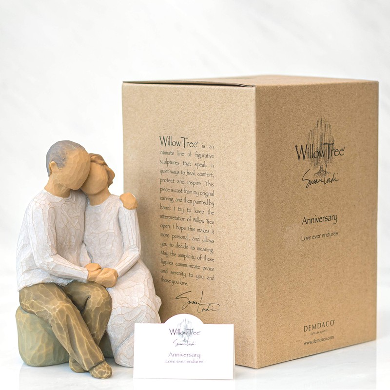 Willlow Tree Anniversary Figurine, Natural