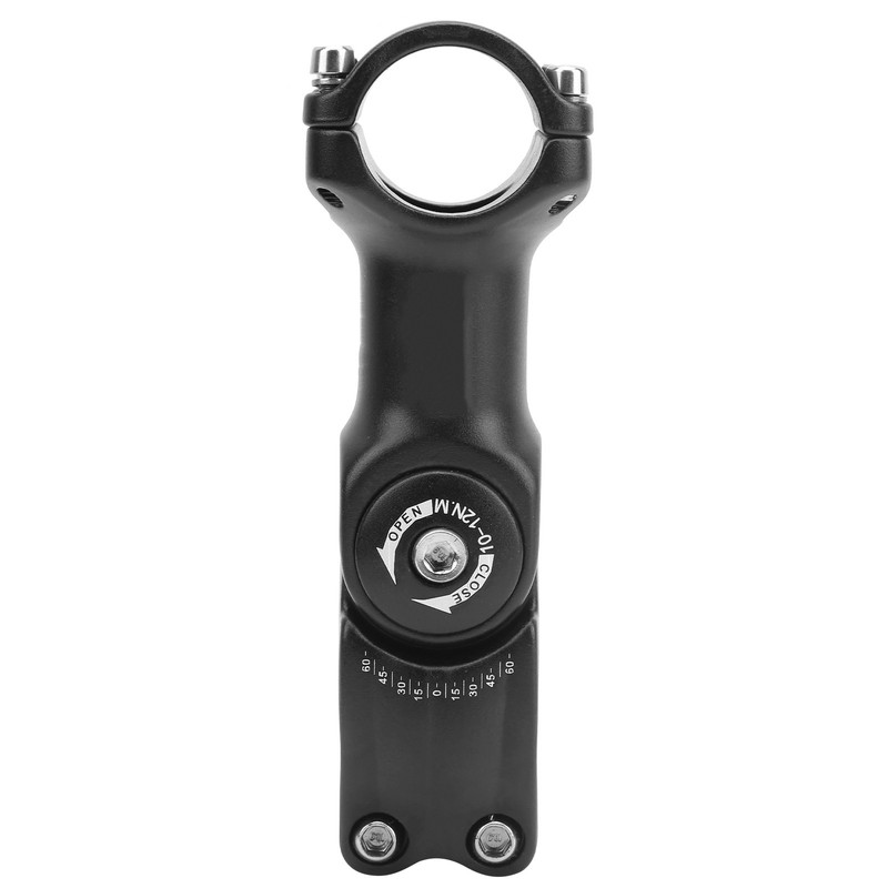 LUNJE 31.8x110mm Mountain Bicycle Angle Adjustable Handlebar Stem Riser Aluminium
