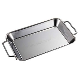 Captain Stag UG-1568 Steel Plate Grill Plate Stainless Steel B6 Size [Compatible with UG-34/43/44 Kamado Smart Grill B6] [UG-42 Kamado Smart Grill B5 / UG-47V Type Smart Grill Mini / Half Size]