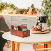 DRASTAR Seasoning Packet Organizer, Wood Kitchen Pantry Organizers and Storage