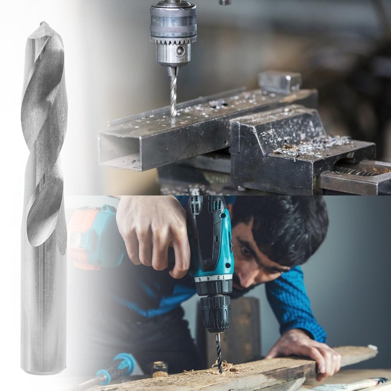 Solid Carbide Drill Bits, 8mm C2/K20 Tungsten Carbide Jobber Drill