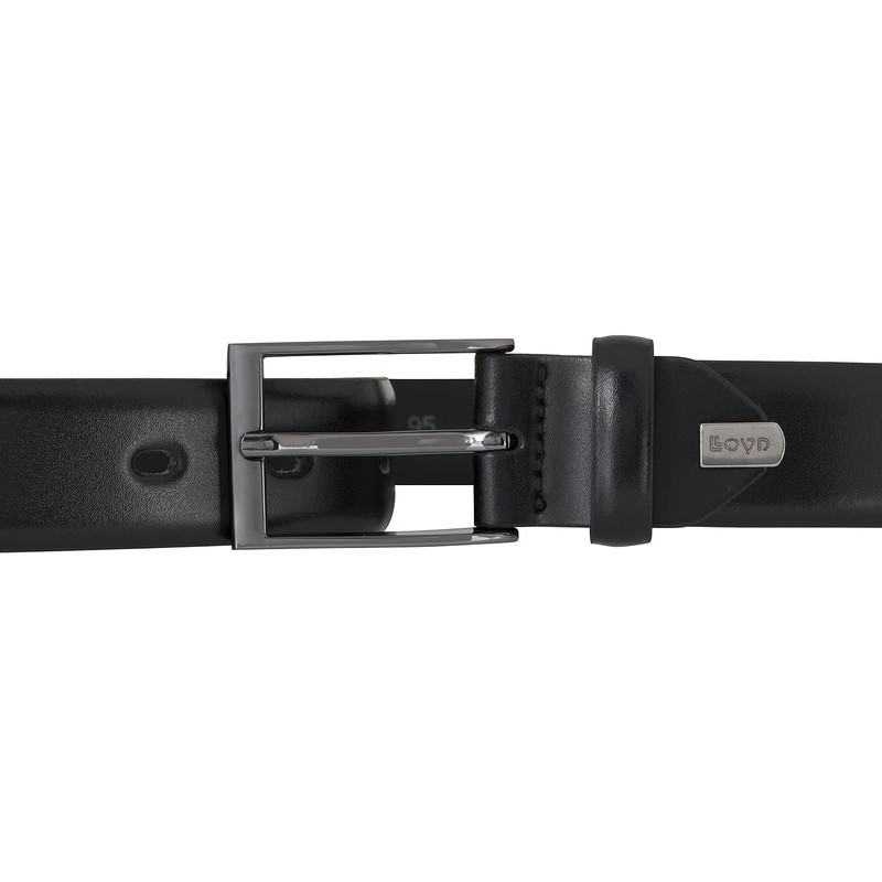 Lloyd 7079 Men's Belts Leather Belt Black, black