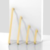 Asimerdeco 10 Pack Brushed Gold Cabinet Pulls 3 Inch(76mm) Kitchen