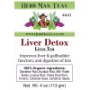 HERB MAN TEAS LIVER TEA - effective liver-detoxing blend; lowers