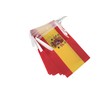 Spain Spanish String Banner Flag,5.5 x 8.2 Inch String Banner,Indoor