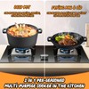 Cast Iron Dutch Oven for Bread Baking, Banneton Bread Proofing