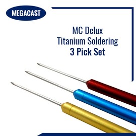 MC Deluxe Titanium Soldering Pick Set, Set of 3, 6-1/2 Inches