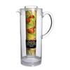 Prodyne Trim Fruit Infusion Pitcher, 60 oz, Clear