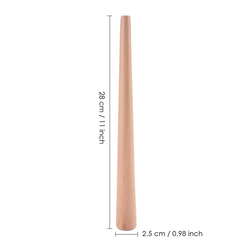 Brrnoo Mandril de Anillo de Madera, Mandril de Anillo, para