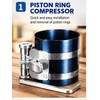 3-Inch Ratcheting Piston Ring Compressor — 1 or 2 Pieces