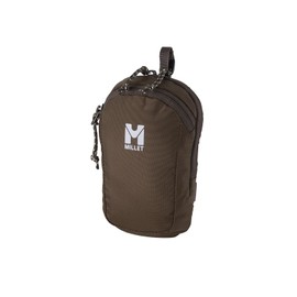 Millet MIS0660 New LOGO_COFFEE Shoulder Pouch, Voyage Padded Pouch, NEW LOGO_COFFEE
