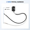 Oyviny 10PCS Trailer Light 2 Wire Pigtail Harness 10" Long,