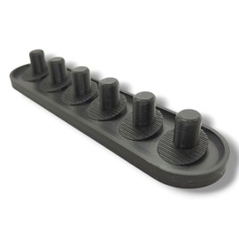 Electric Toothbrush Head Holder for Oral-B iO Toothbrush Head Holder, Toothbrush Holder for Bathroom, Compatible Only with Oral B iO Series – toothbrush holder – [Choose 2 to 6 Heads] (6 Heads)