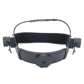 Set of 2 NUZAMAS Adjustable Solar Welding Helmet Headband Welder Headband for Car Dark Helmet Accessories