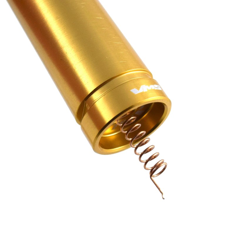 VMS RACING Anti-Theft Brass 50 Caliber Bullet Antenna For 90