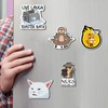 16PC Funny Fridge Magnets, Reusable Cute Magnets Animals and Words