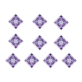 10Pcs Imitation Tile Sticker Waterproof AntiSlip Wall Decal Wall Sticker for Bathroom 20x20cm