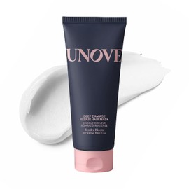 UNOVE Deep Damage Hair Treatment Mask Ex 207 ml/7fl.oz | Premium Nourishing Hair Mask | Conditioner for Dry Frizzy Damaged Hair with Keratin-PF | Strengthening & Hydrating