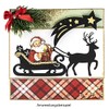 Ideen mit Herz Cutting Dies | Santa with Sleigh |