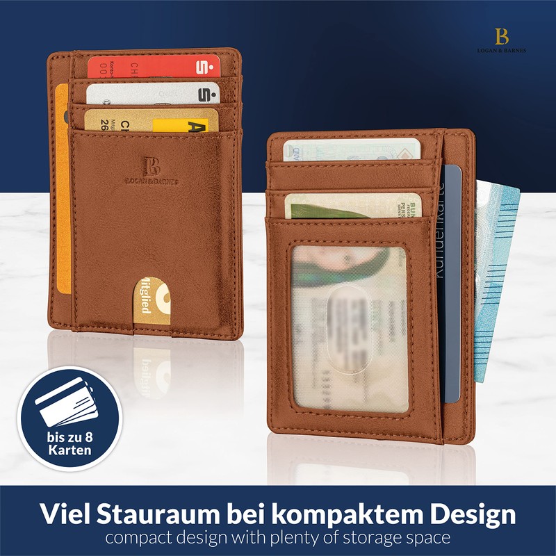 Logan & Barnes Men's Card Case - Munich Version -