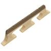 Hordion 4 String Banjo Bridge, Ebony Maple Banjolele Replacement Parts