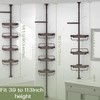 ALLZONE Rustproof Shower Caddy Corner for Bathroom, Bathtub Storage Organizer